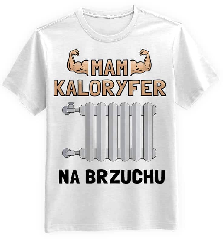 mam kaloryfer na brzuchu